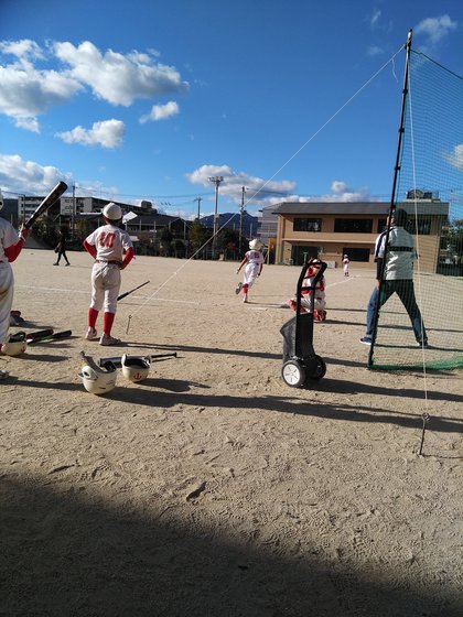 少年野球チーム見学