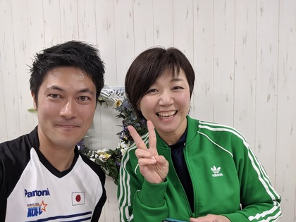 トレーニング体験に来られました